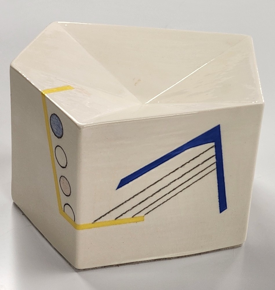 Handmade/Fired Ceramic Art Deco Contemporary Artwork