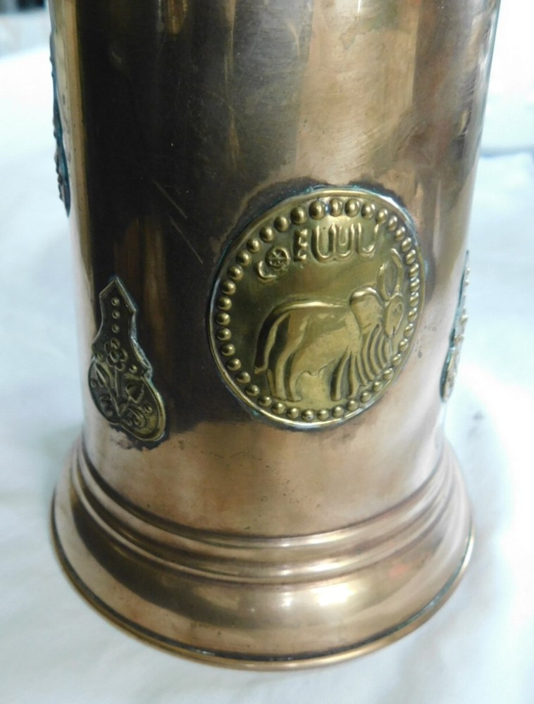 FINE ANTIQUE HAND MADE PERSIAN COPPER CUP