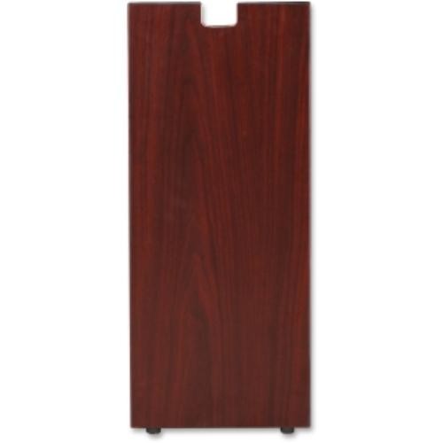 Lorell LLR69616 Essentials Mahogany Credenza Half-Leg