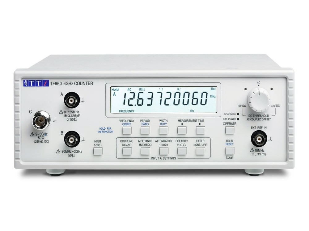 TTi TF960 - 6GHz Universal Counter USB