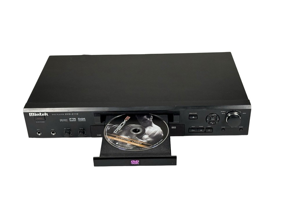 Mintek DVD-2110 DVD Player Component Coax Karaoke Tested Working!