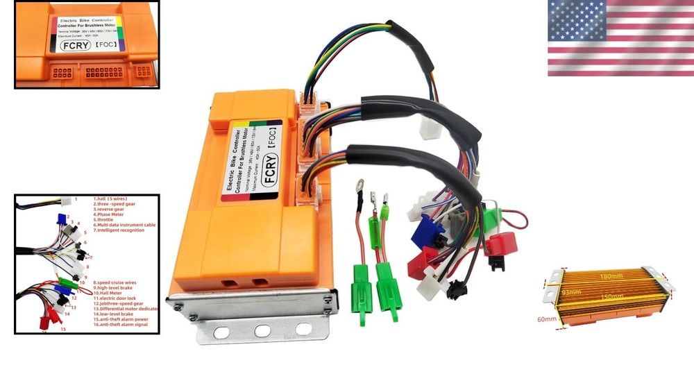 50A Brushless Motor Controller Aluminium