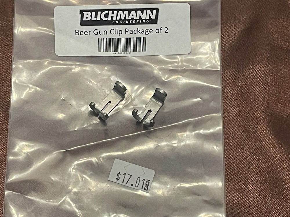 Blichmann Engineering Beer Gun Clip package of 2