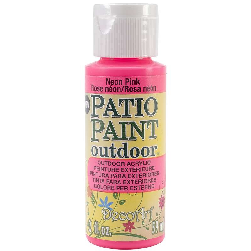 Patio Paint 2oz Neon Pink