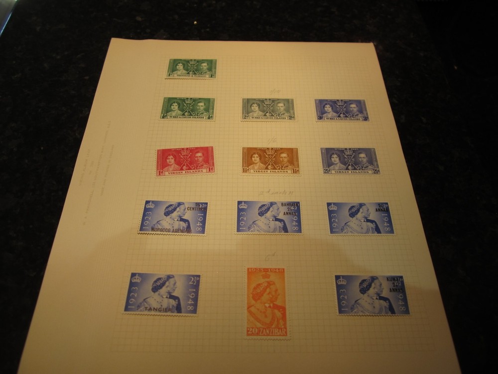 British Commonwealth Stamp Collection - Mostly Mint - 10 Pages