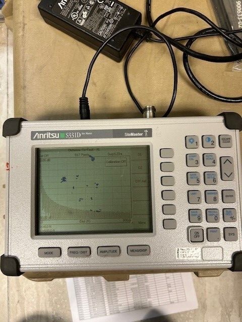 10 Anritsu S331D Site Master Cable & Antenna Analyzer SiteMaster S331