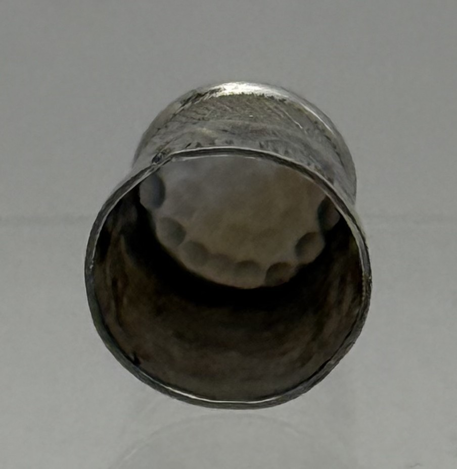 Vintage Sterling Silver Thimble Hallmarked Boxed