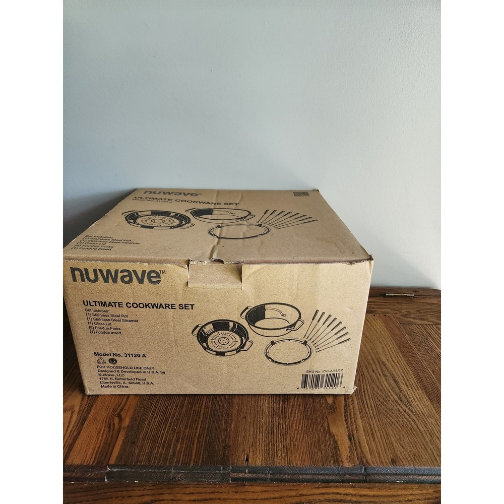 Nuwave Ultimate Stainless Steel Cookware set