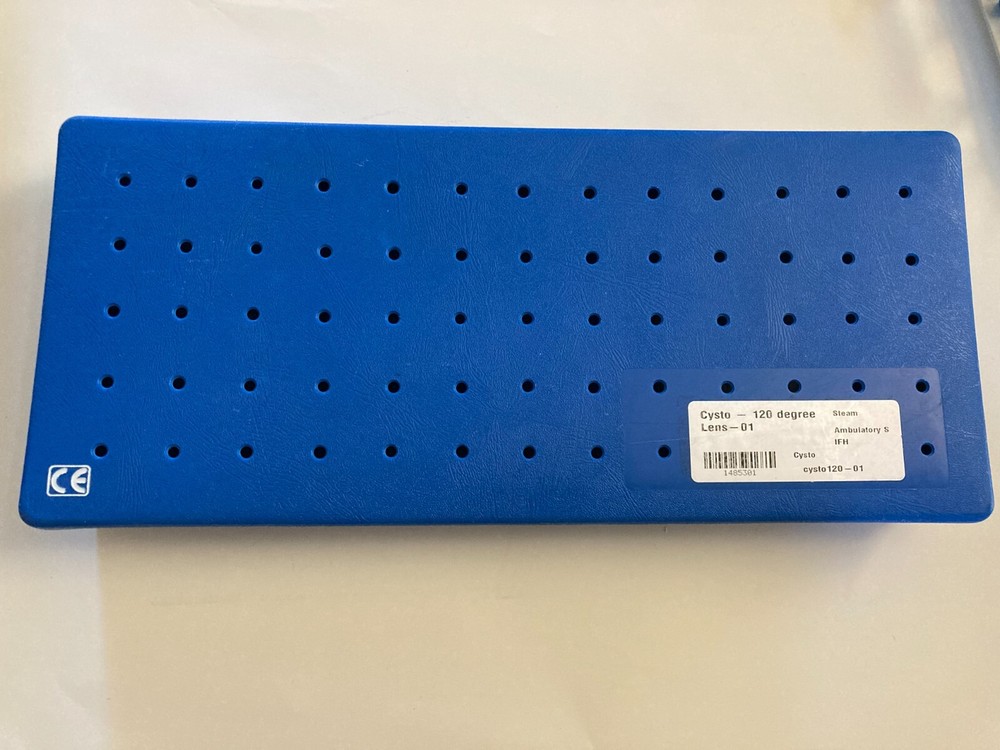 Sterilization Plastic Tray With Silicone Matting Case Cysto 120-01