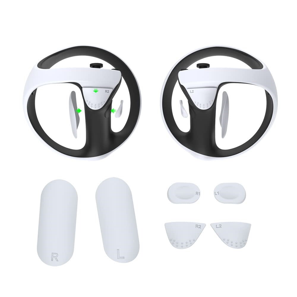 High Grade Silicone Non-Slip Pad Protective Pads For / PS VR2 Game Controller