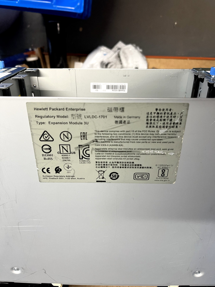Q6Q63A MSL3040 HP StoreEver Scalable Library Expansion Module
