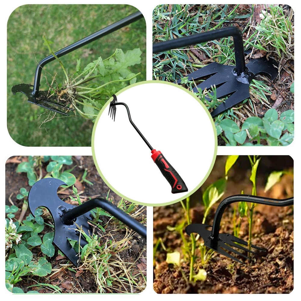 3Pcs Weed Puller Tool Garden Weed Pulling Tool,Portable Garden Weeder Tool,Ga