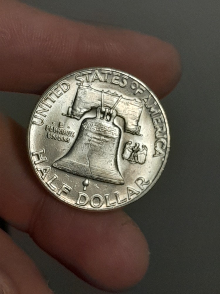 1962- P Franklin Half Dollar BU #2