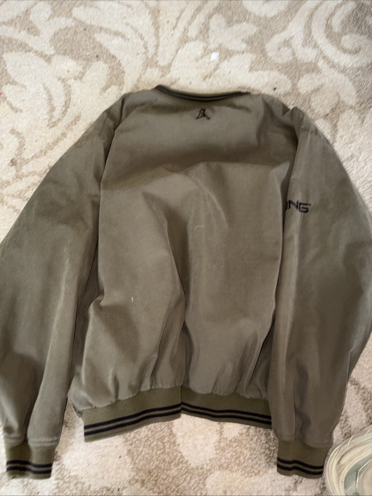 Men’s Ping Golf Olive Large Pullover
