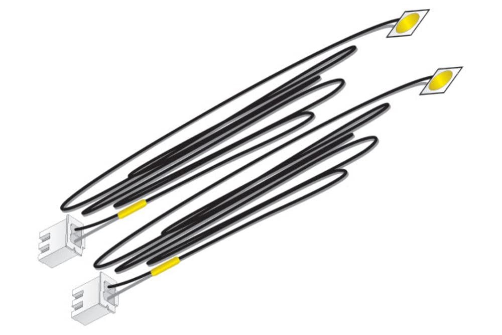 WOODLAND SCENICS JP5742 Just Plug Yellow Stick-On LED Light (2)