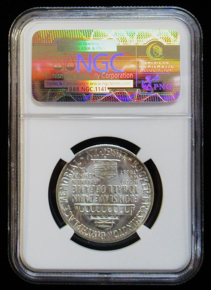 NGC MS65 1950-S B.T. Washington Commemorative Half Dollar