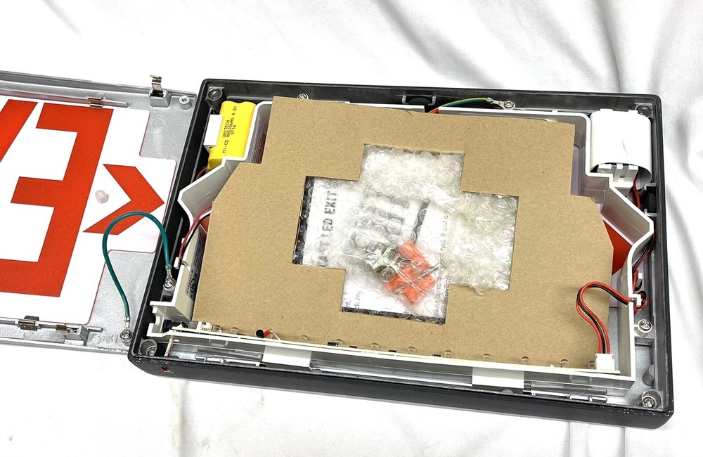 Encore Die Cast Aluminum LED Exit Sign LDE-6R2C 6” Double Face