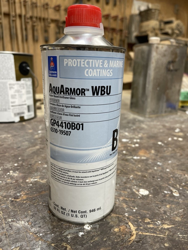 Sherwin Williams AquArmor WBU Gloss Water Based Urethane Part B Hardener