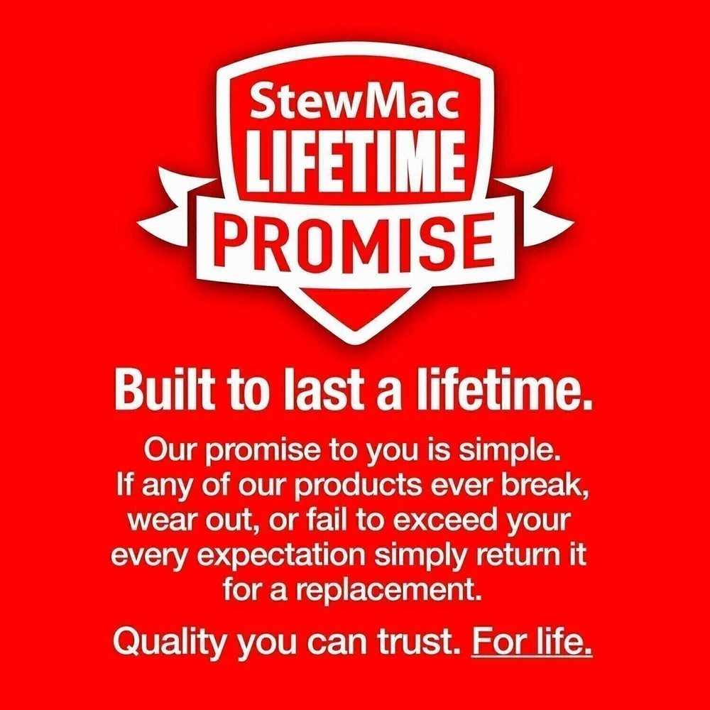 Waverly Guitar Strap Button, Ivoroid Button, Chrome Screw