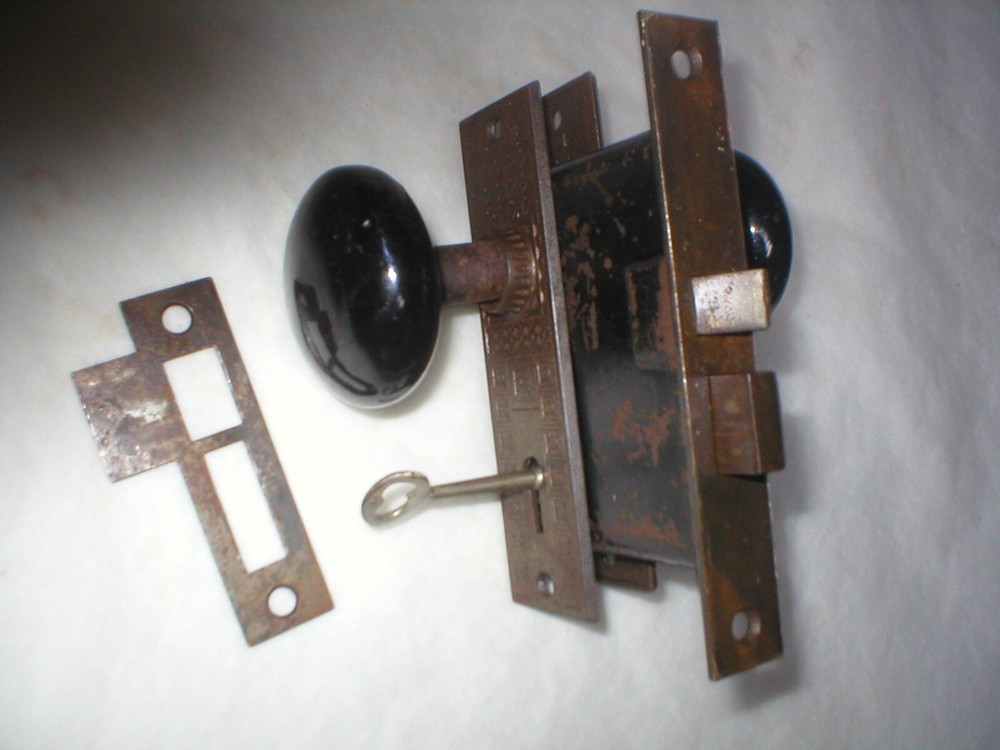Antique Victorian Era Door Hardware