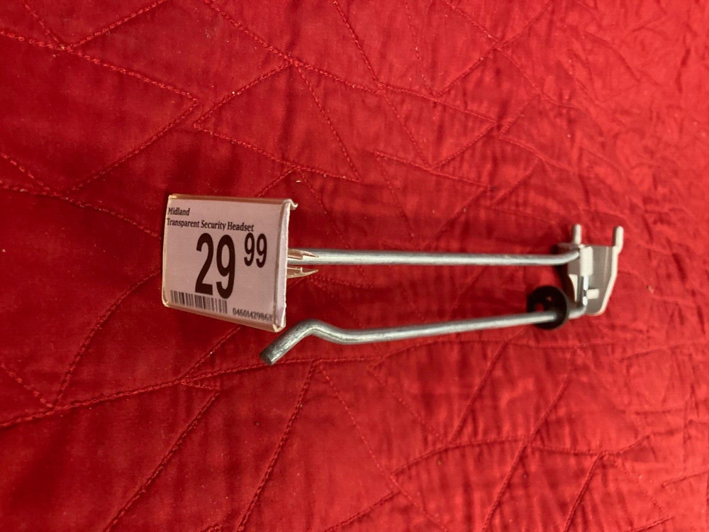 Flip Scan(?) Quick Back Pegboard Hooks w/ Label Holder 100/Pack 10" Long