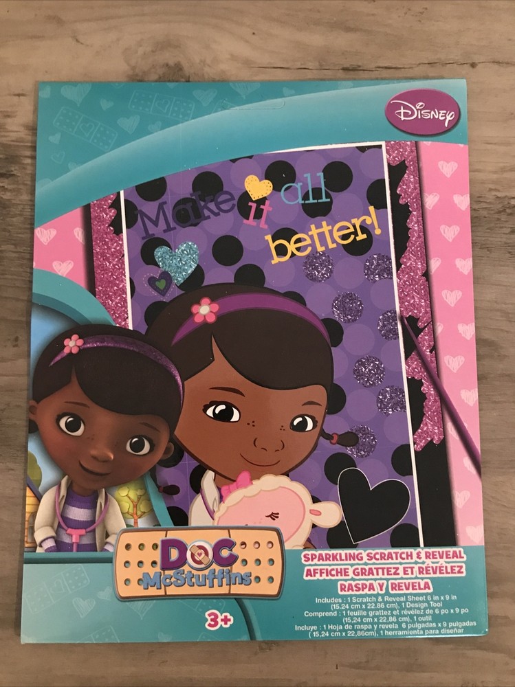 Disney Doc McStuffins Sparkling Scratch & Reveal