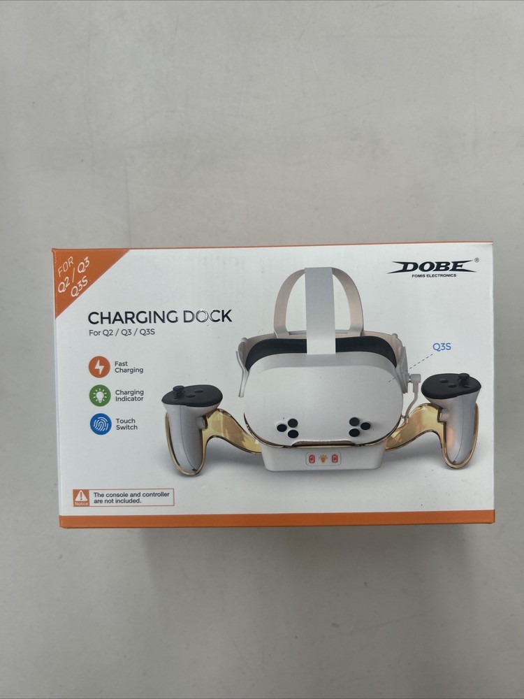 Dobe - Charging Kit Designed for Quest2, Quest3, Quest3S VR Headset, Supports...