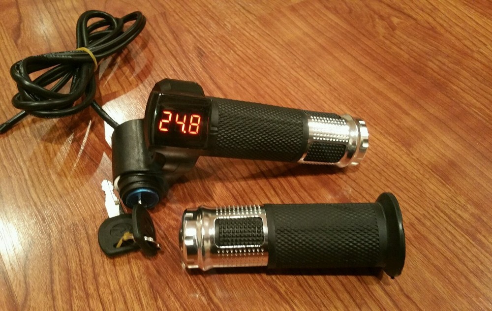 Razor E300 E200 Dirt Quad Pocket Mod Variable Speed Kit Chrome Throttle Upgrade