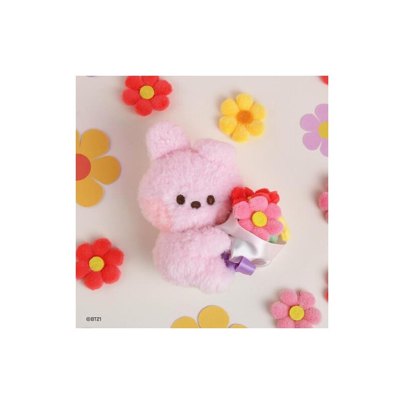 BTS BT21 Official PLUSH Keyring [BOUQUET]