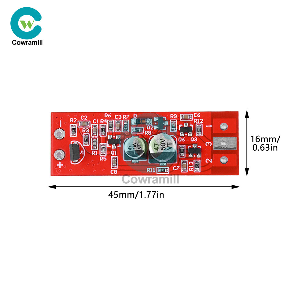 Diaphragm Condenser Microphone Recording Amplifier Module 48V Phantom Power Mic