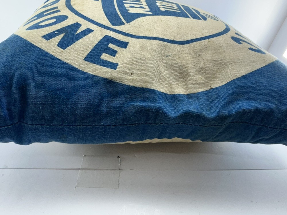 Bell System Public Telephone Pillow