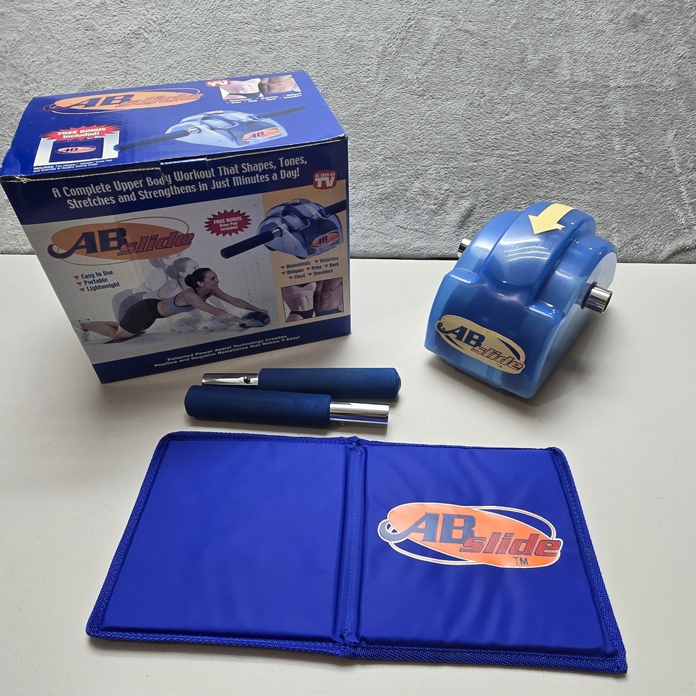 Original AB Slide Abdominal Roller Exercise Wheel Core Exerciser Knee Pad