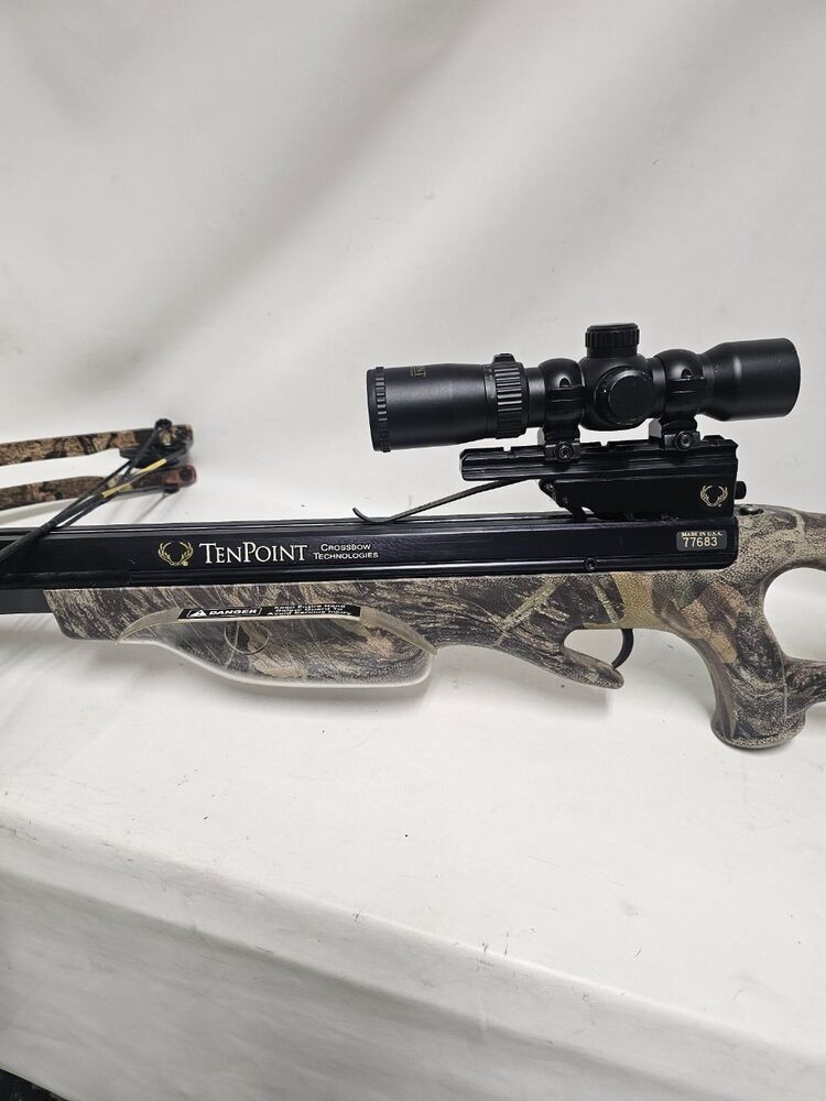 TEN POINT TITAN II CROSSBOW WITH SCOPE