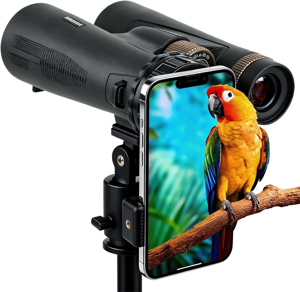 Telescope Phone Adapter, Binocular Photo Adapter for Android & iPhone, Phone ...