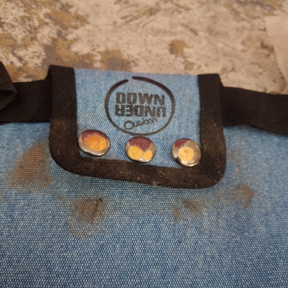 Down Under Outdoors Poultry Saddle Blue Chicken Saddle Shoulder Apron Protector