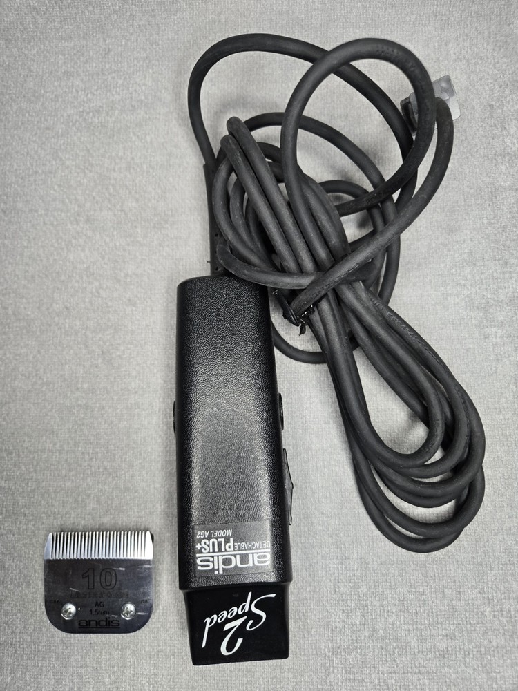 Andis AGS 2 2-Speed Detachable Blade Clipper - Black