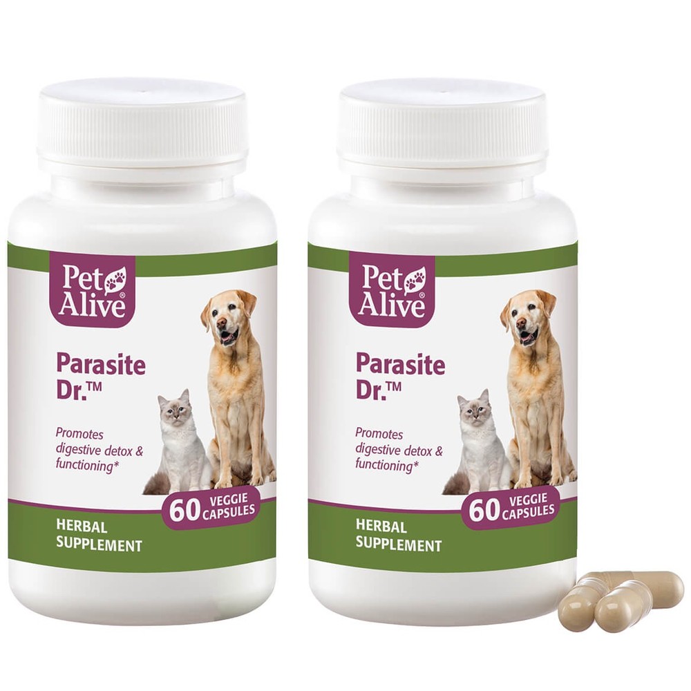 PetAlive® Parasite Dr.™ Veggie Cap 2 Pack