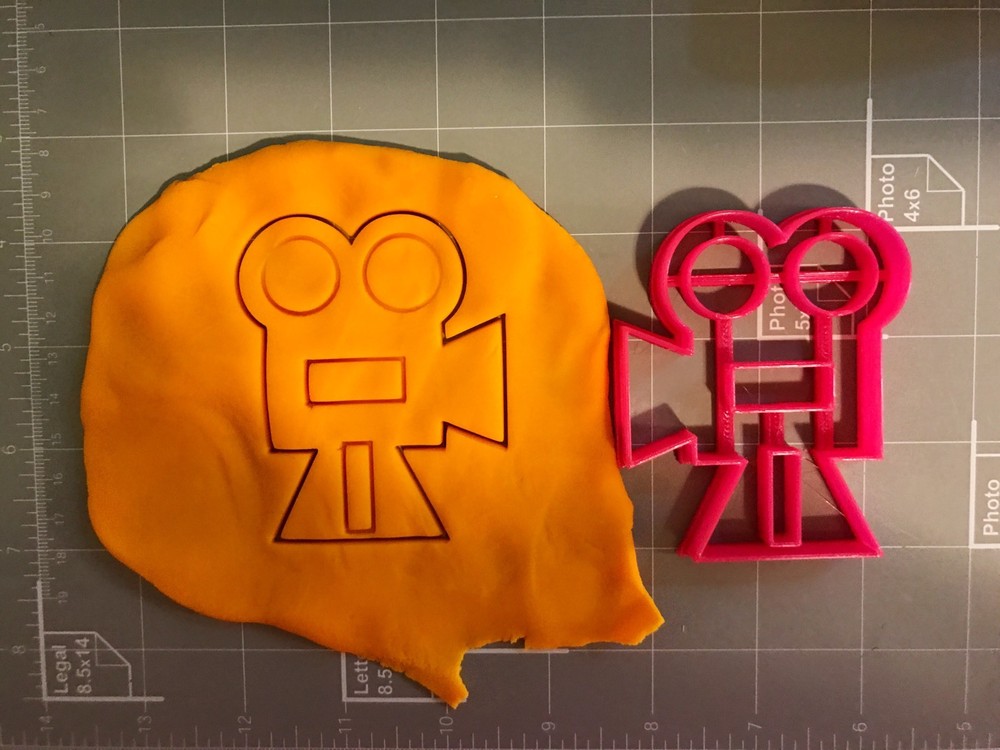 Cinema Camera Cookie Cutter