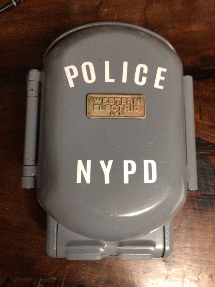 Vintage Nypd Call Box
