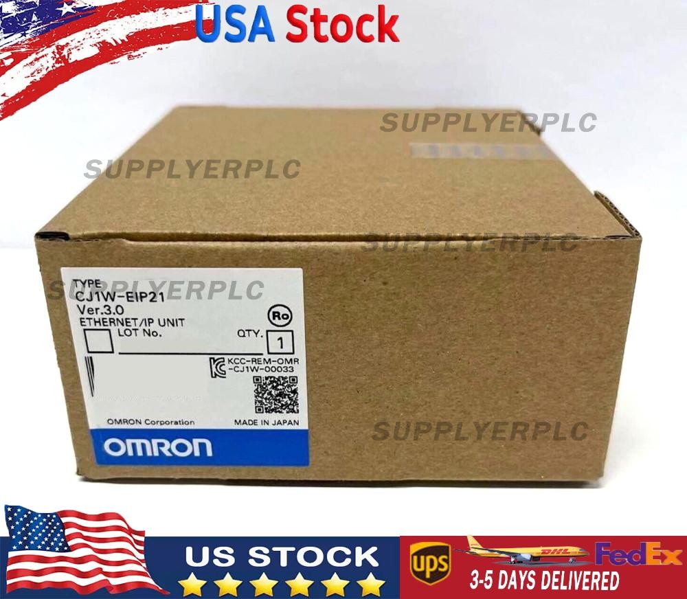 CJ1WEIP21 New OMRON CJ1W-EIP21 EtherNet/ IP Unit In Box