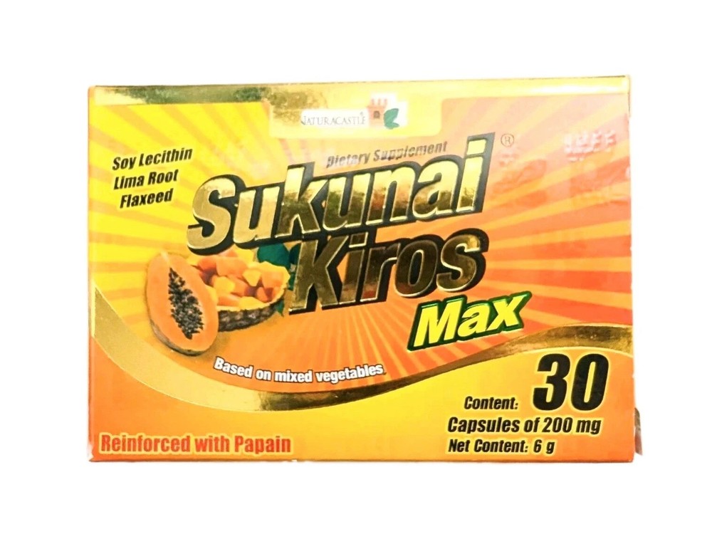 Sukunai Kiros MAX Original 30 Capsules