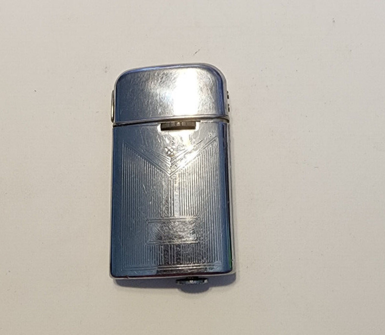 Vintage Ronson Windlite Varaflame Butane Flip Lighter Untested