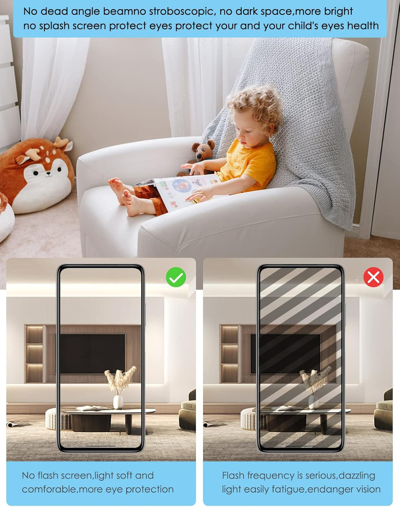 6-Pack 3 Way Bulb 50 100 150W Replacement LED Light Bulbs, Daylight 5000K, Three