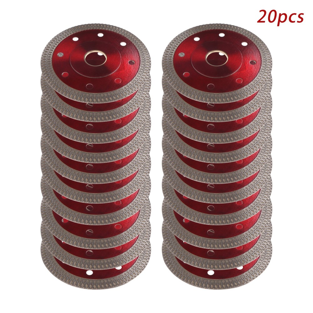 20Pack 4" Super Thin Diamond Blade for Angle Grinder Wet Tile Saw Blade Tile