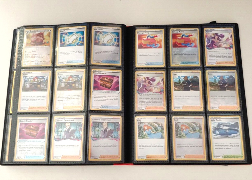 POKÉMON Lost Origin Binder Complete Base Set with Reverse Holo - 329 Cards