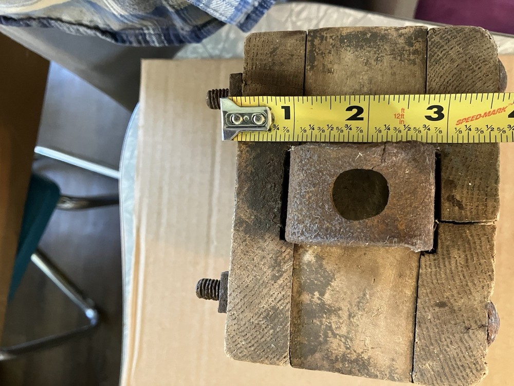 Wood Block For Old Pulley