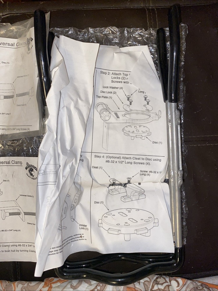 Mountable Boat Net Holster