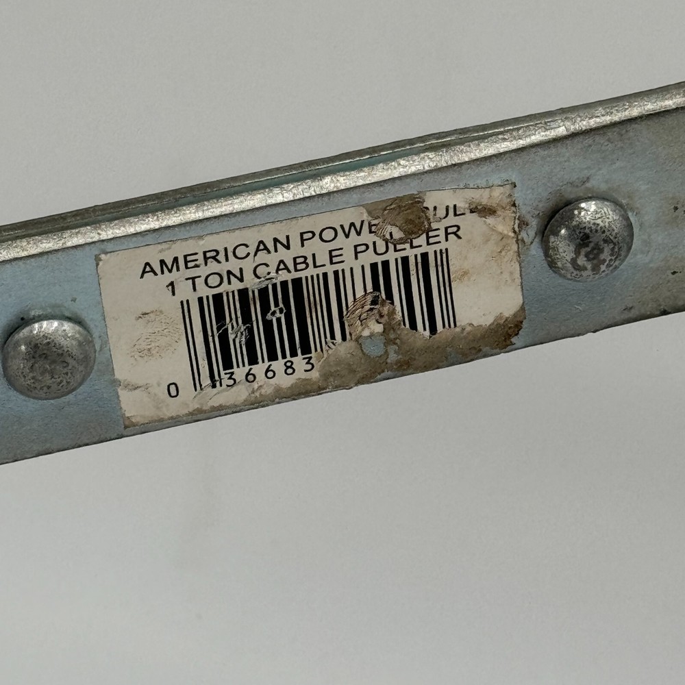 American Power Pull 18500 1 Ton Cable Puller