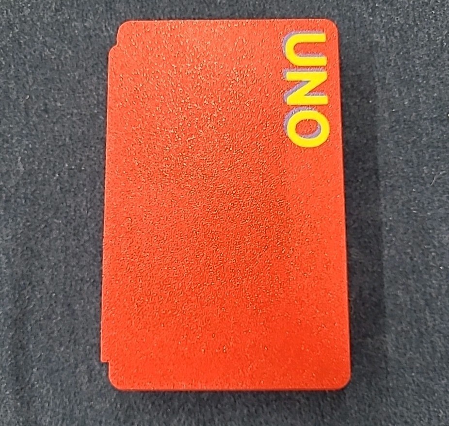UNO Deck Card Box Holder - magnetic clasp, sturdy hinge