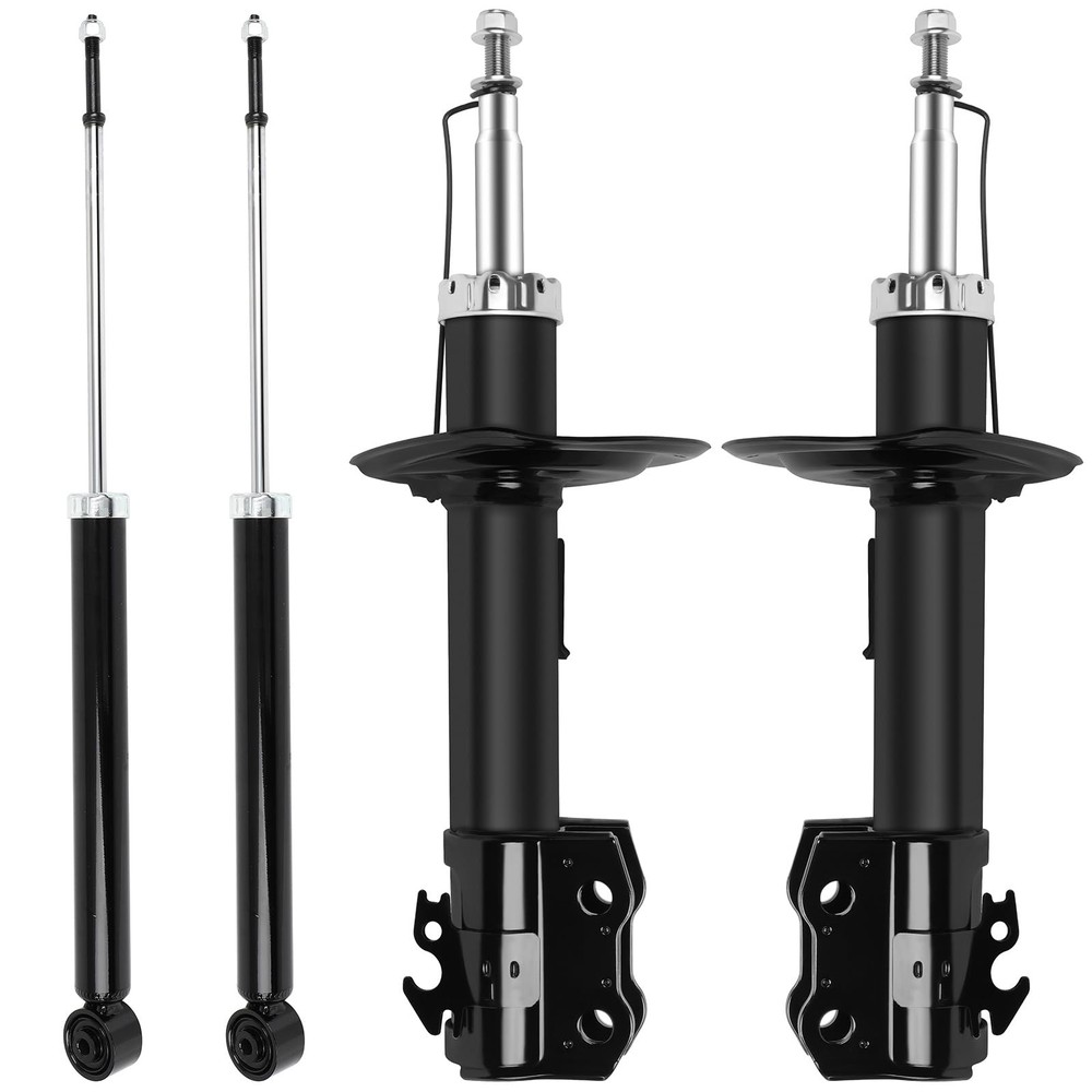 Front Rear Shock Absorbers Compatible 2006-2015 Yaris Replacement 334472